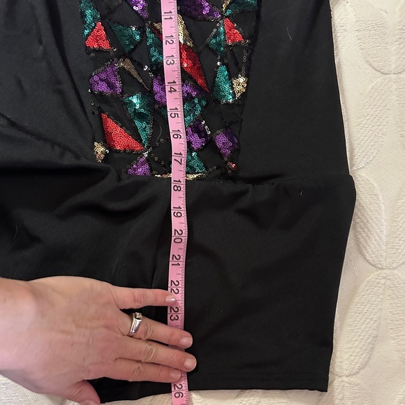 Like new XL girl’s 3 piece dance costume. Halter  leotard with  short & 2 skirts - Picture 12 of 16